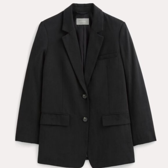 Everlane Oversized Blazer in Buttersmooth - Picture 1 of 9